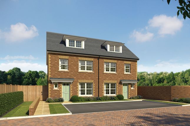 Thumbnail Semi-detached house for sale in "Claremont" at James Whatman Way, Maidstone