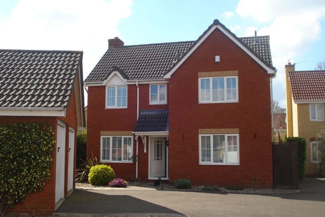 Thumbnail Detached house to rent in Radnor Close, Bury St. Edmunds