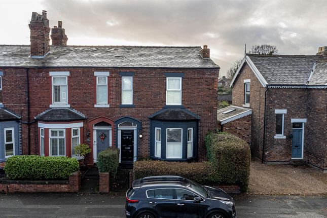 Thumbnail End terrace house for sale in Knutsford Road, Grappenhall, Warrington