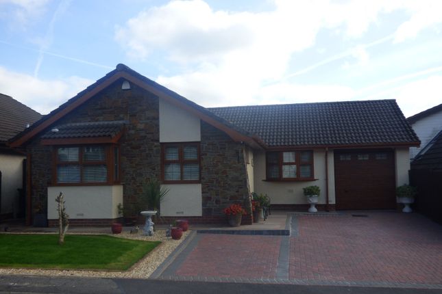 Thumbnail Detached bungalow for sale in Leiros Parc Drive, Rhyddings, Neath.