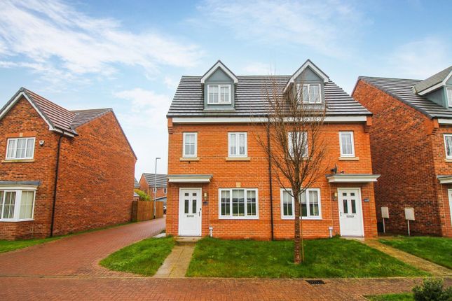 Thumbnail Town house for sale in Palladian Walk, Seaton Delaval, Whitley Bay