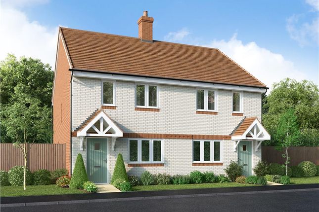 Thumbnail Semi-detached house for sale in "Rivermont" at Winchester Road, Boorley Green, Southampton
