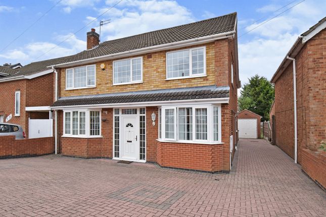 Thumbnail Detached house for sale in Adlington Road, Oadby, Leicester