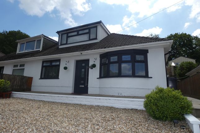 Thumbnail Semi-detached bungalow for sale in Manor Way, Briton Ferry, Neath .