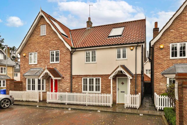 Thumbnail Semi-detached house for sale in St. Marys Walk, Swanland, North Ferriby