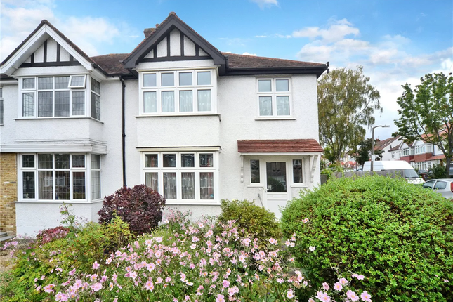 Thumbnail Semi-detached house to rent in Wrayfield Road, Cheam, Sutton, Surrey