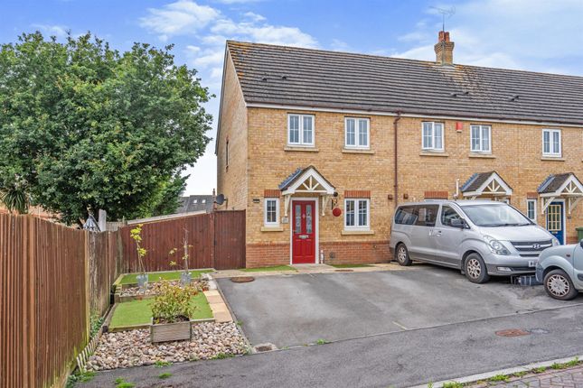 Thumbnail End terrace house for sale in Jessica Crescent, Totton, Southampton