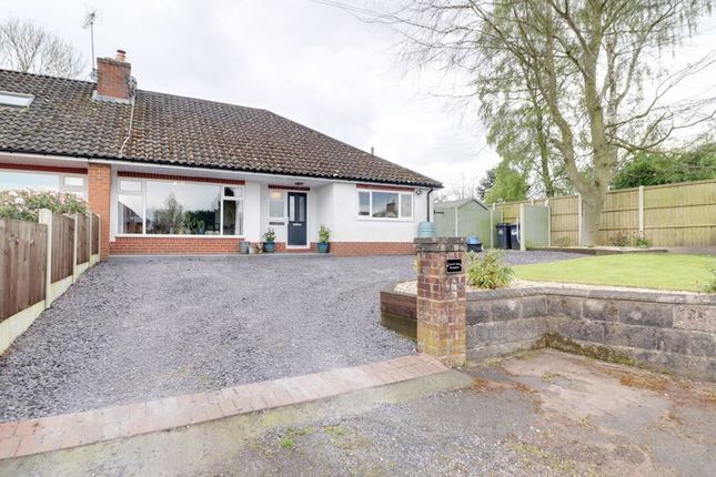 Thumbnail Bungalow for sale in Soudley, Market Drayton