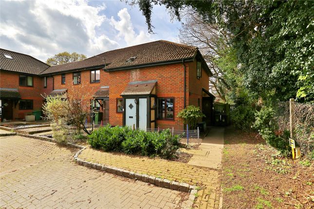 Thumbnail End terrace house for sale in Medhurst Close, Chobham, Woking, Surrey