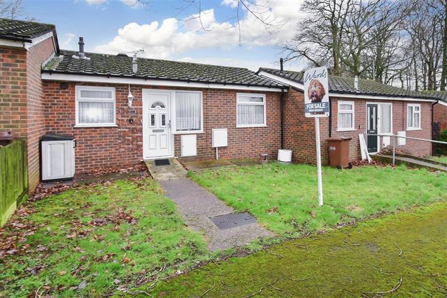 Thumbnail Terraced bungalow for sale in Clandon Road, Lords Wood, Chatham, Kent