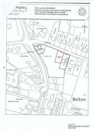 Land for sale in King Edward Street, Belton, Doncaster