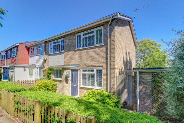 Thumbnail End terrace house for sale in Yew Walk, Hazlemere, High Wycombe, Buckinghamshire