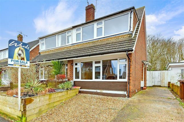 Thumbnail Semi-detached house for sale in The Rise, Ashford, Kent
