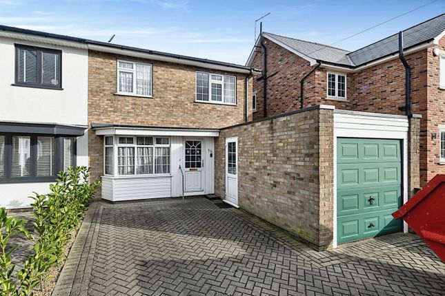 Thumbnail Semi-detached house for sale in Ongar Road, Pilgrims Hatch, Brentwood