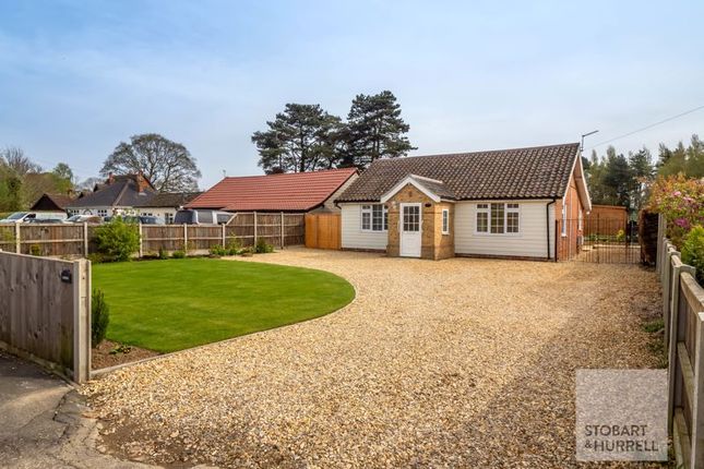 Thumbnail Detached bungalow for sale in Linton, Brimbelow Road, Hoveton, Norfolk