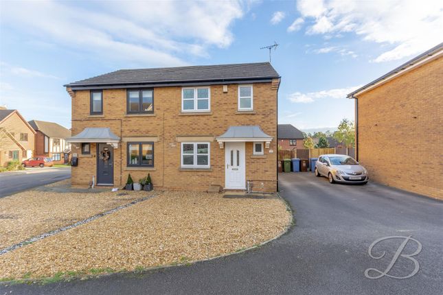Semi-detached house for sale in St. Leonards Way, Forest Town, Mansfield
