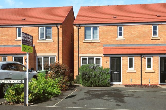 Thumbnail Semi-detached house for sale in Brutus Close, Stanground South, Peterborough