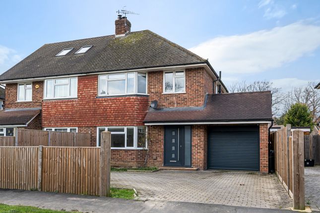 Thumbnail Semi-detached house for sale in The Meadway, Horley, Surrey