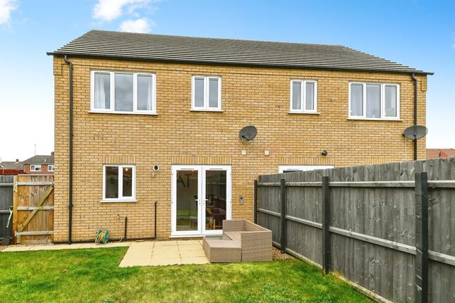 Semi-detached house for sale in Laburnum Close, Wisbech