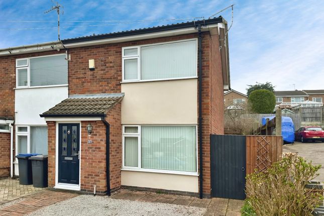 Thumbnail Semi-detached house to rent in Clifton Way, Hinckley
