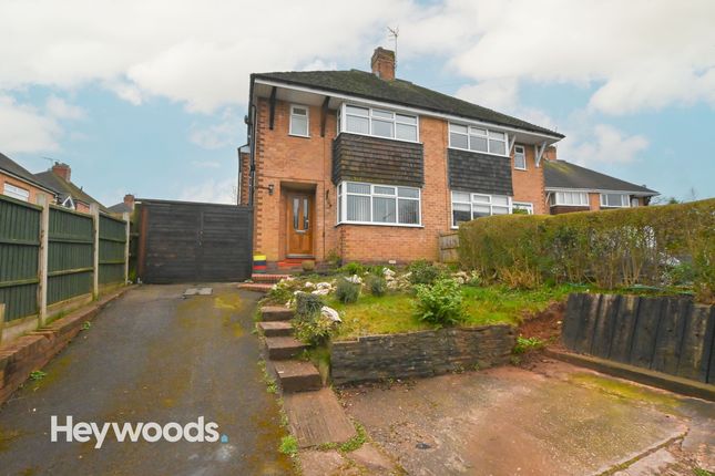 Thumbnail Semi-detached house for sale in Clumber Grove, Clayton, Newcastle-Under-Lyme