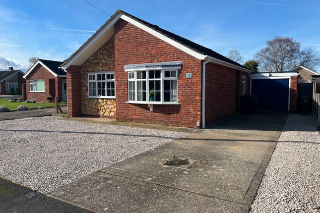 Thumbnail Detached bungalow for sale in Pateley Moor Close, Lincoln