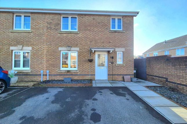 Thumbnail Semi-detached house for sale in Worcester Court, Porth