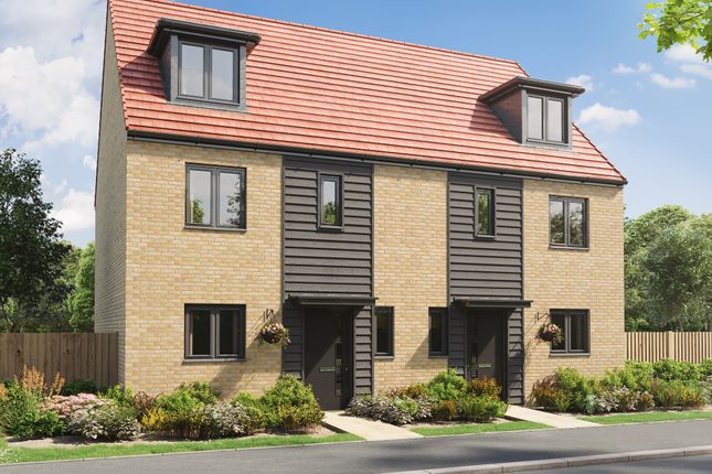 Thumbnail Semi-detached house for sale in "The Whinfell" at Bluebell Way, Whiteley, Fareham