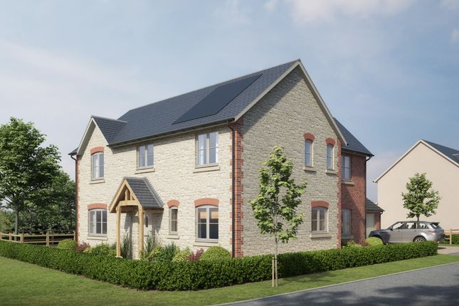 Thumbnail Detached house for sale in Cherry Hill Rise, Hereford