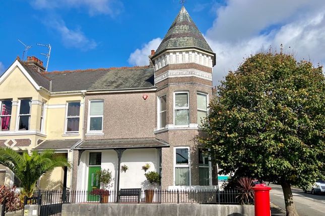Thumbnail End terrace house for sale in Peverell Park Road, Peverell, Plymouth
