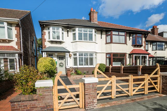 Thumbnail Semi-detached house for sale in St. Georges Park, New Brighton, Wallasey