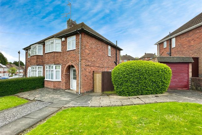 Thumbnail Semi-detached house for sale in Ditchling Avenue, Western Park, Leicester