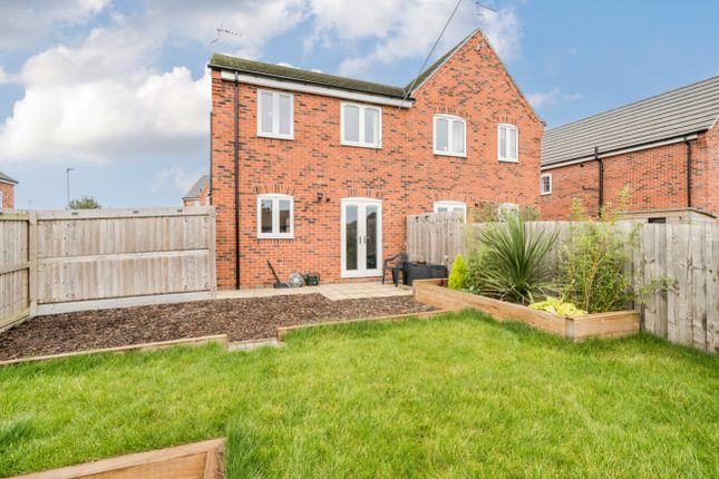 Thumbnail Semi-detached house for sale in Meadows Walk, Clowne, Chesterfield, Derbyshire