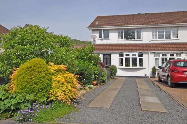 Thumbnail Semi-detached house for sale in Superb Views, Home Farm Crescent, Caerleon