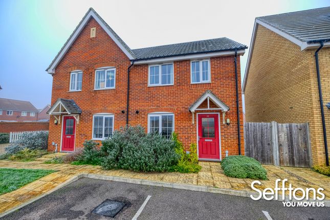 Semi-detached house for sale in Colossus Way, Costessey