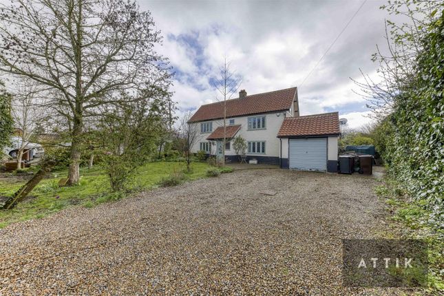 Thumbnail Detached house for sale in The Street, Rocklands, Attleborough