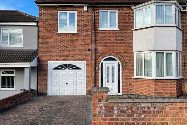 Thumbnail Semi-detached house to rent in Asquith Boulevard, Leicester, Leicestershire