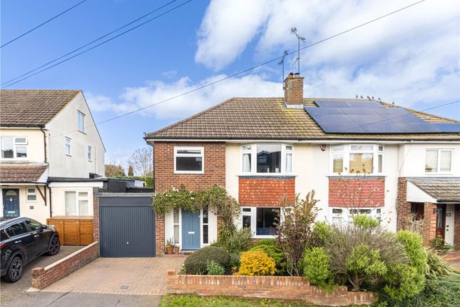 Semi-detached house for sale in Springfield Crescent, Harpenden, Hertfordshire AL5