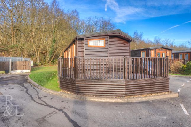 Thumbnail Mobile/park home for sale in Swainswood Luxury Lodges, Park Road, Overseal, Swadlincote