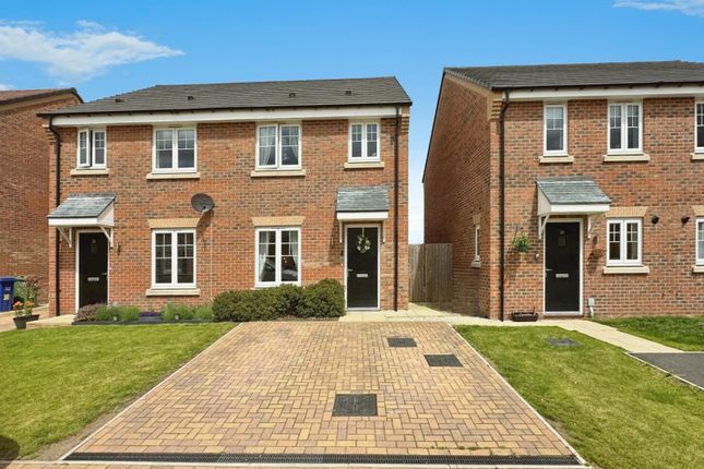 Thumbnail Semi-detached house for sale in Foxglove Way, Hambleton, Selby, North Yorkshire