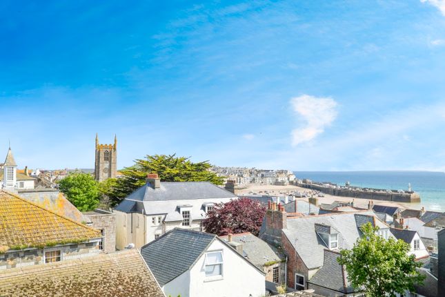 Terraced house for sale in Tregenna Hill, St. Ives, Cornwall