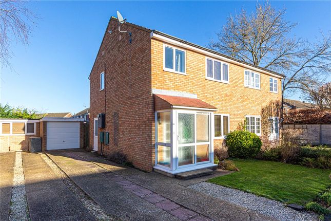 Semi-detached house for sale in Burnsall Place, Harpenden, Hertfordshire