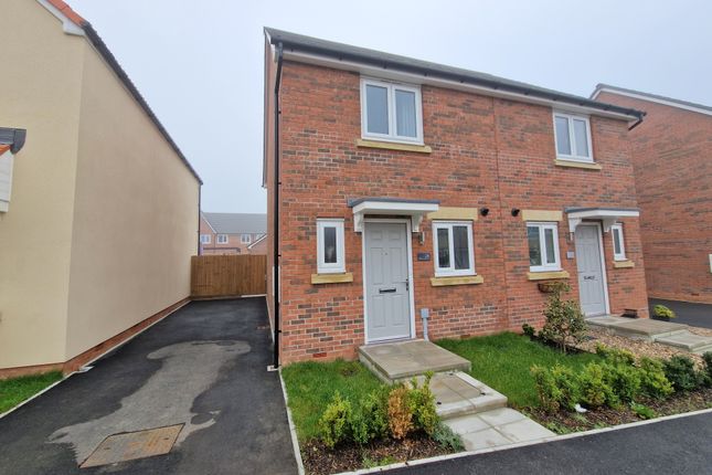 Thumbnail Semi-detached house for sale in Smeaton Way, Melksham, Wiltshire