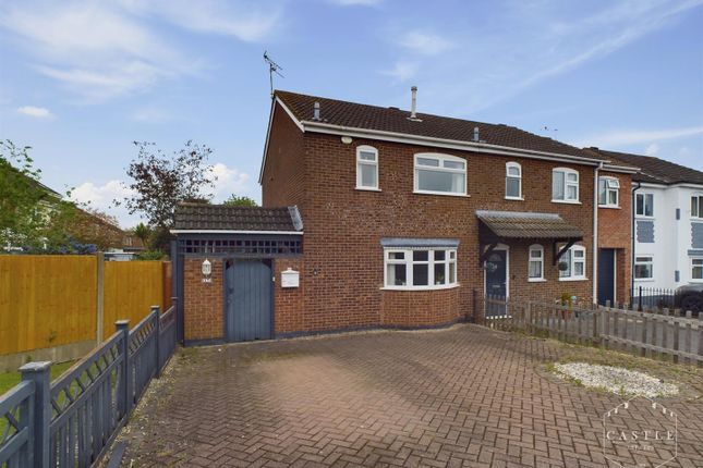 Thumbnail Semi-detached house for sale in The Drive, Barwell, Leicester