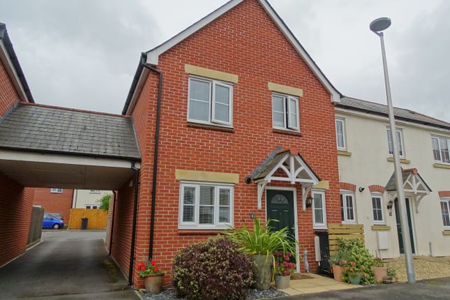 Thumbnail End terrace house for sale in Tigers Way, Axminster
