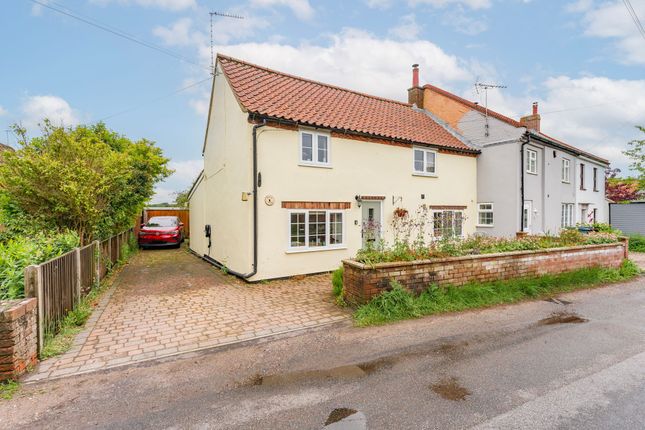 Thumbnail End terrace house for sale in The Street, Dilham, North Walsham