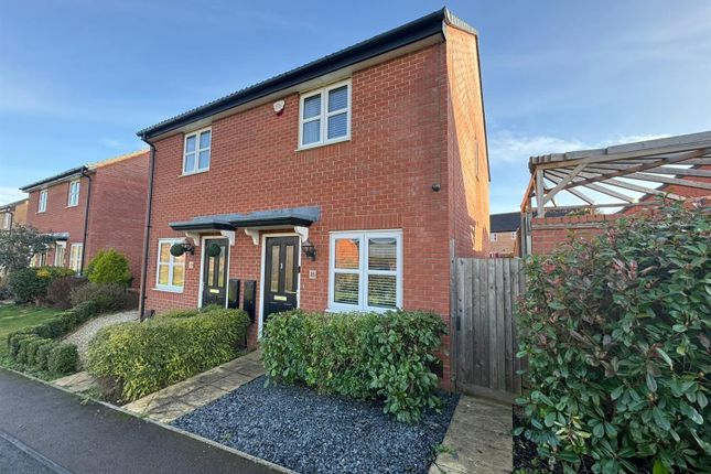 Thumbnail Semi-detached house for sale in Hunter Road, Whetstone, Leicester