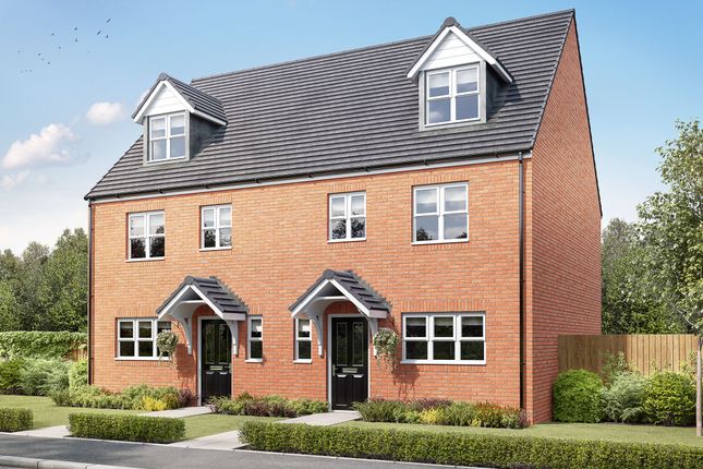 Thumbnail Semi-detached house for sale in "The Leicester" at Penny Pot Gardens, Killinghall, Harrogate