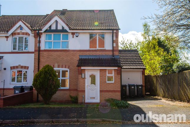Thumbnail Semi-detached house to rent in Forsythia Close, Birmingham, West Midlands