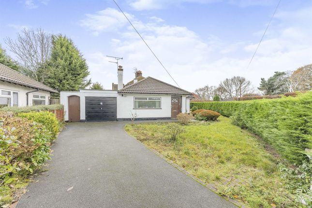 Thumbnail Detached bungalow for sale in Greenfields Crescent, Bromborough, Wirral